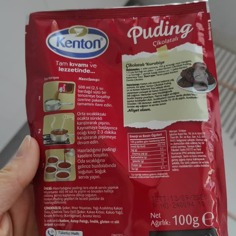 Metal Tadıyla Hayal Kırıklığına Uğratan Puding Deneyimi