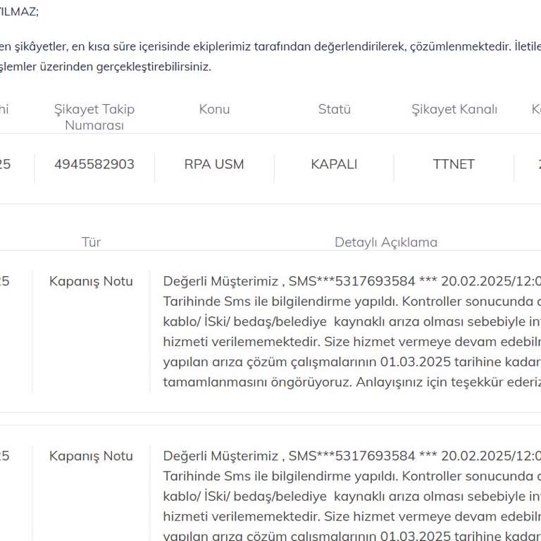 İnternet Sorunu İçin Çözüm Bekliyorum
