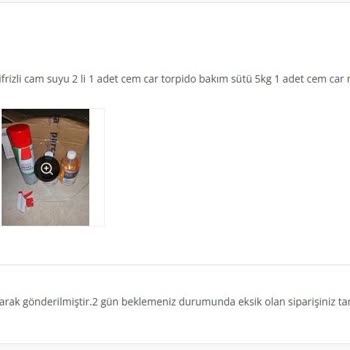 Eksik Ürünler Ve İade Sorunu