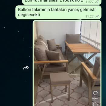 Yanlış Gelen Masa Modeli Ve İlgisiz Hizmet