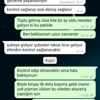 İade Sürecinde Yaşanan Sorunlar Ve Hayal Kırıklığı