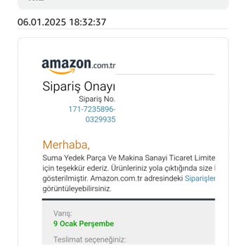 Amazon'dan İade Edilmeyen Dikiş Makinesi Ücreti