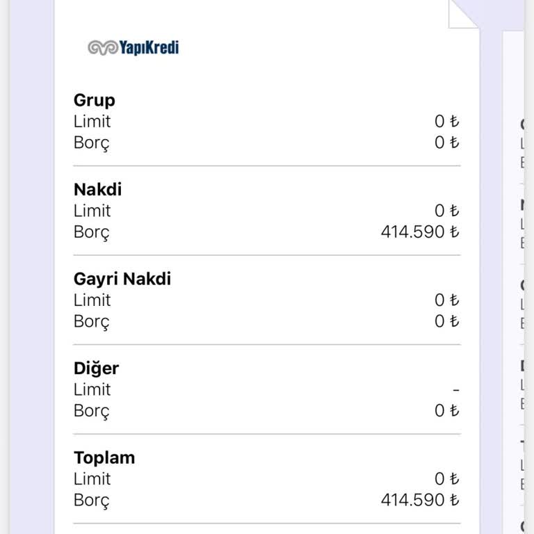 KKB'de Yanlış Borç Bilgisi Sorunu