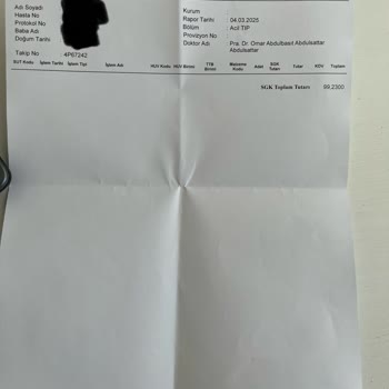 Hastanede Yapılmayan İşlemler İçin Fatura Şoku