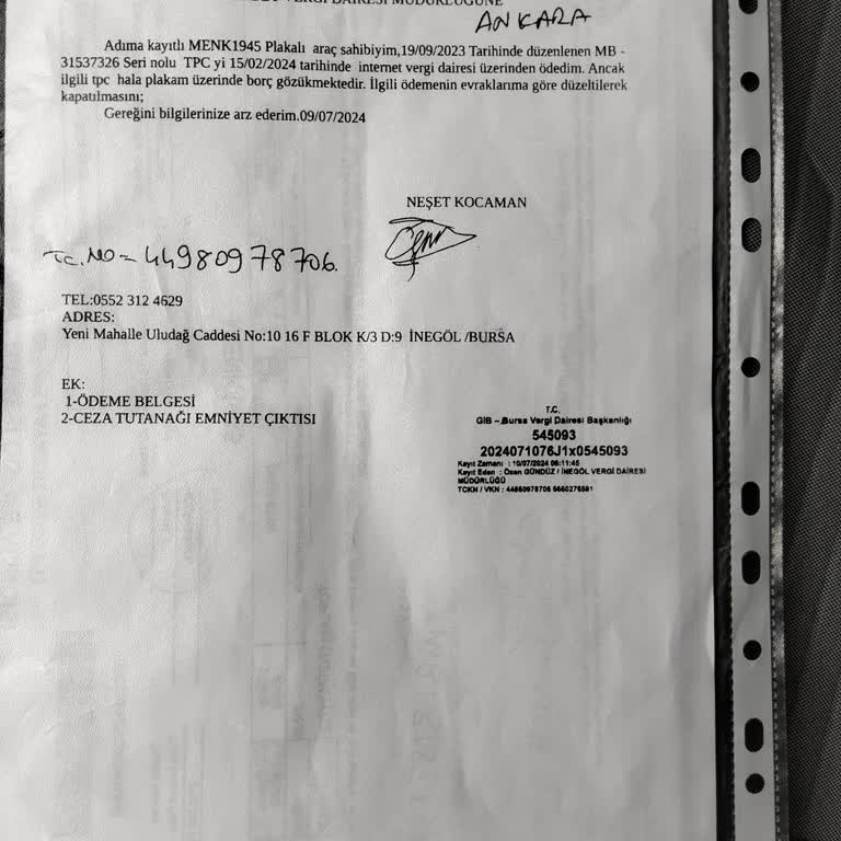 Vergi Borcu Ödemesi Sonrası Sistem Hatası Ve İlgisizlik