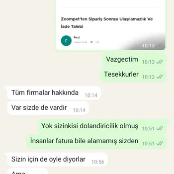 Zoompet'ten Şüpheli İşlemler Ve Tehditkar Tavır