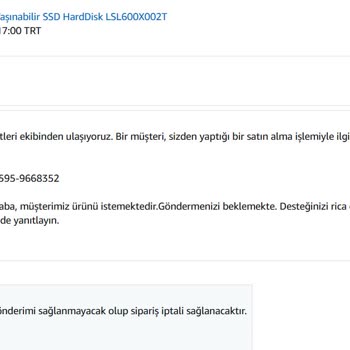 Amazon Ve Satıcı Arasında Kalan Müşteri Mağduriyeti