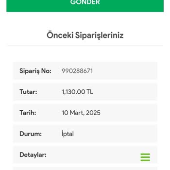 Güven Boşa Çıktı: İptal Edilen Sipariş Ve İade Sorunu