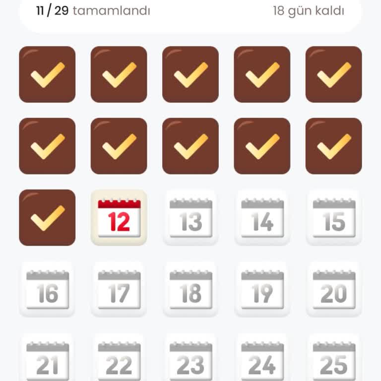 Nutella Ramazan Takvimi Kampanyasında Eksik Görev Tamamlama Sorunu