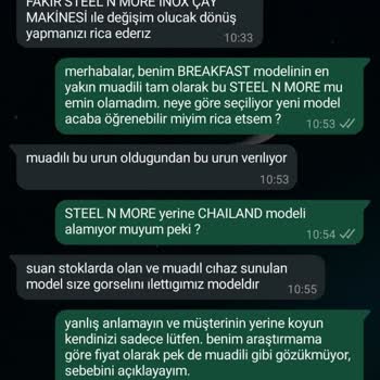 Fakir Çay Makinesi: Garanti Sürecinde Çileli Bekleyiş