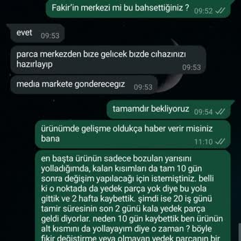 Fakir Çay Makinesi: Garanti Sürecinde Çileli Bekleyiş