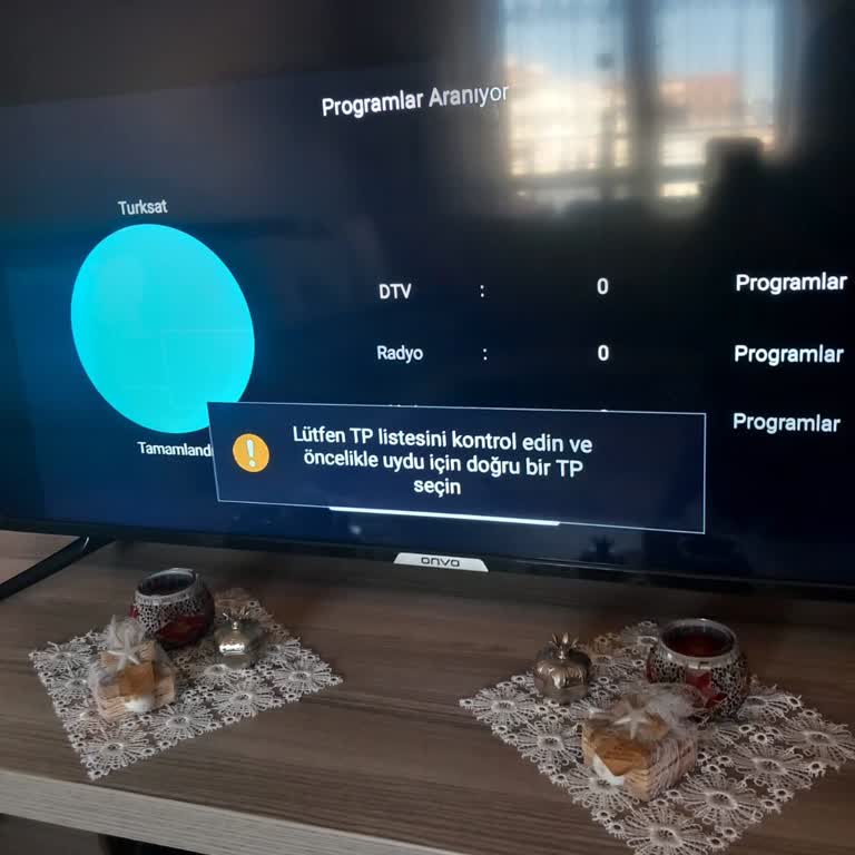 Onvo Televizyonumda Sinyal Sorunu