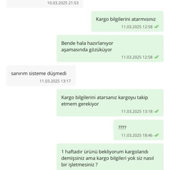 Çiçek Sepeti'nde Kargolama Sorunu