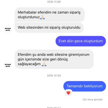 İletişim Sorunları Ve İade Talebi