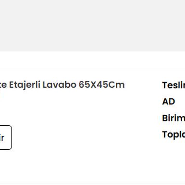 Eksik Teslimat Ve Yanıtsız Müşteri Hizmeti Sorunu