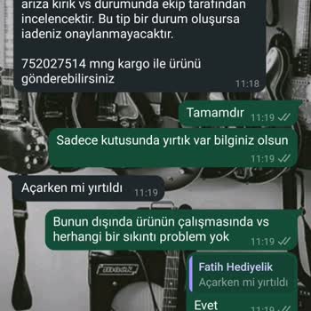 İade Edilemeyen Ürün Ve Cevapsız Müşteri Hizmetleri