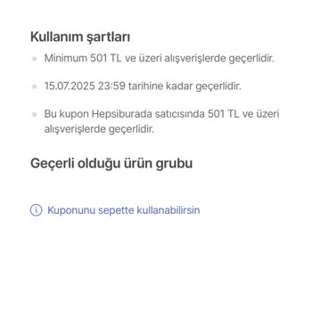 İndirim Kuponu Kullanım Sorunu