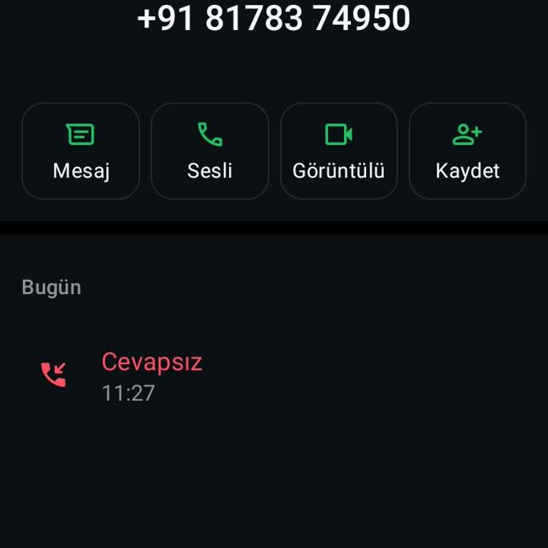 Bilinmeyen +91 Numarasından Gelen Mesajla İlgili Güvenlik Endişesi