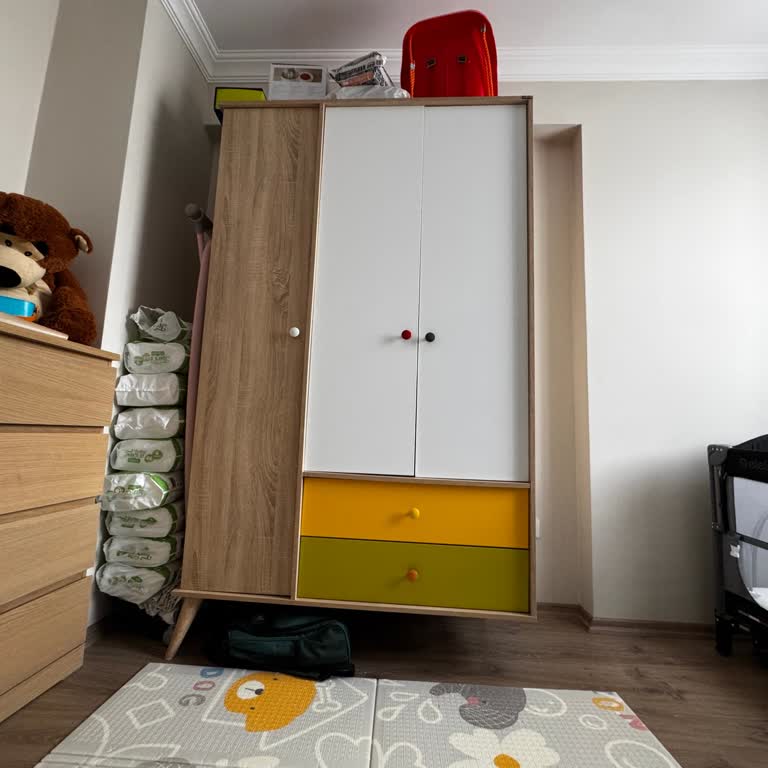 Bebek Odası Dolabında Güvenlik Sorunu