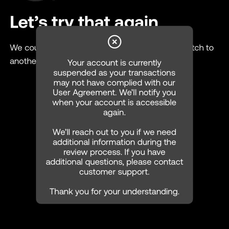 Cuenta suspendida en OKX, solicito asistencia
