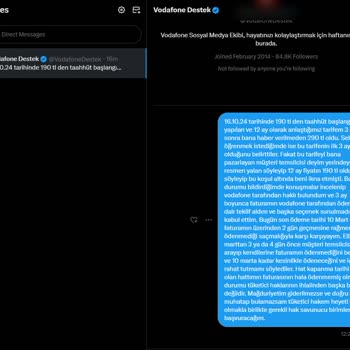 Yanlış Bilgilendirme Ve Ödenmeyen Fatura Sorunu