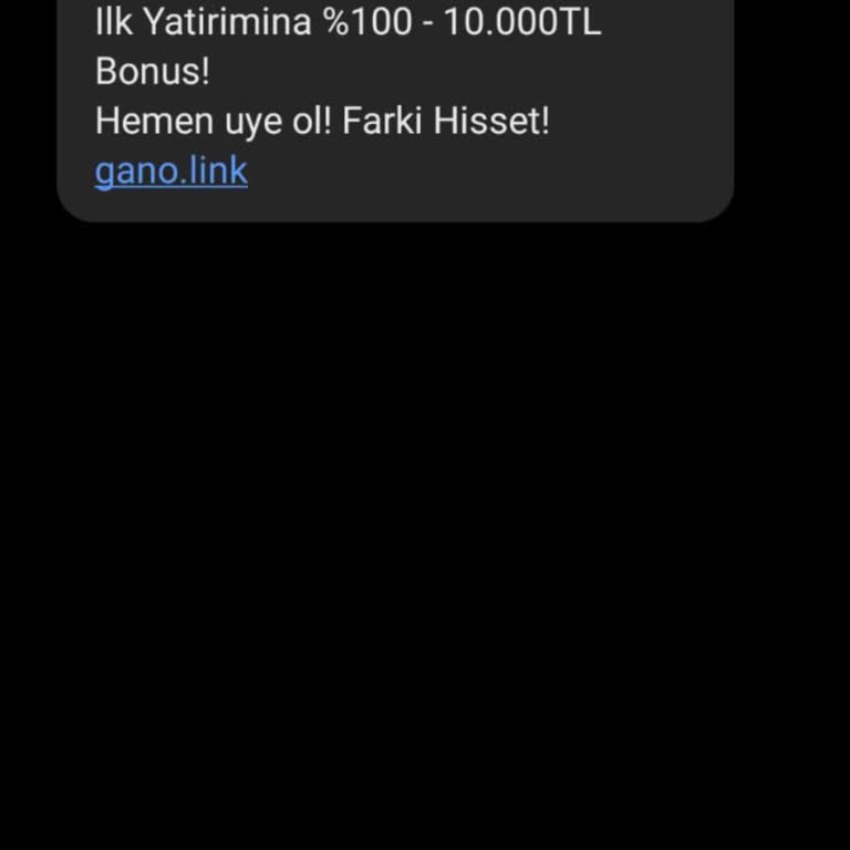 Gano Bet'in SMS Karmaşası: Güven Sarsan İletişim