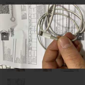 Garanti Kapsamında Olmayan İphone USB Kablosu Sorunu