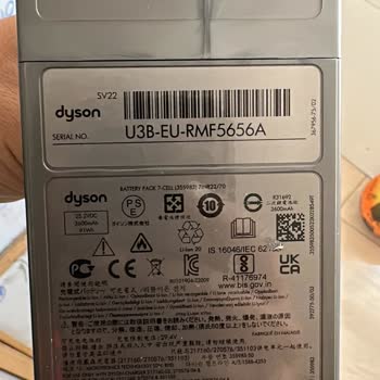 Dyson V15 Süpürgemde Sünger Sorunu