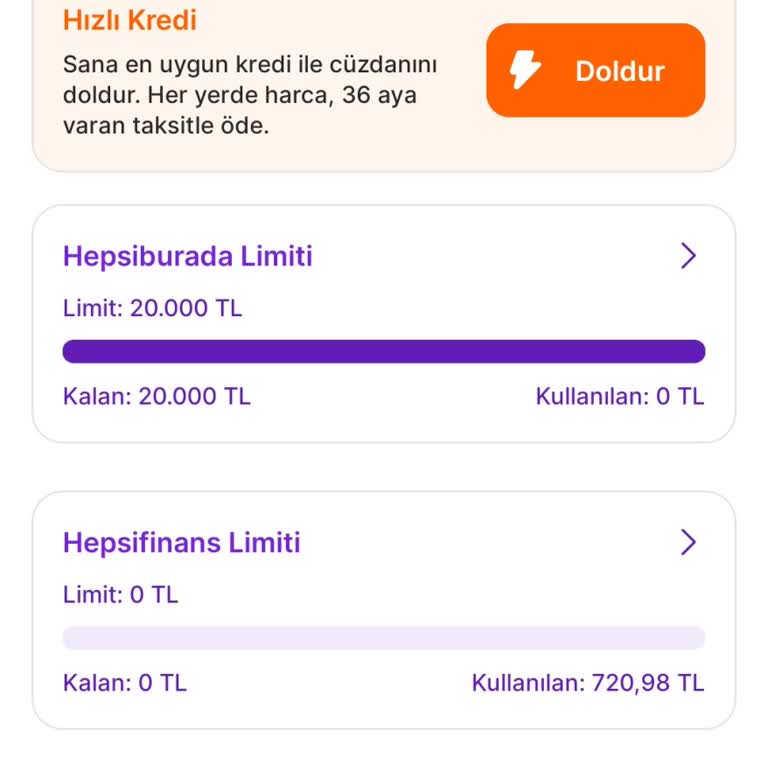 Hepsipay'de Yetersiz Müşteri Hizmetleri Ve Belirsiz Limit Sorunları