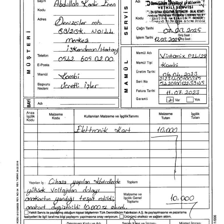 Elektrik Voltajı Mağduriyeti: Yanan Kombi Ve İade Sorunu
