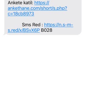 Anket Katılımı Sonrası Güvenlik Endişesi