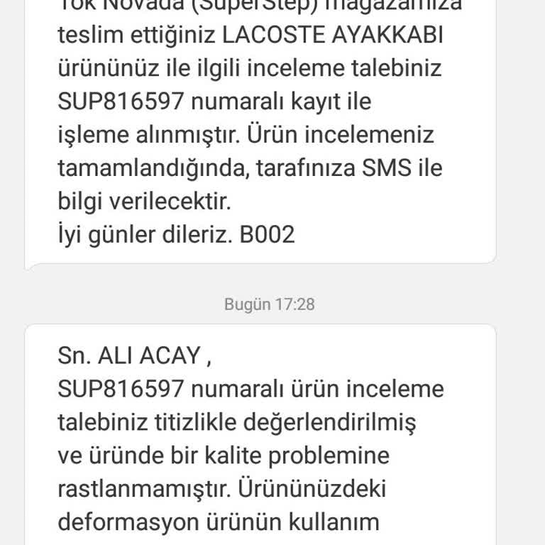 Hızlı Ve Yetersiz İnceleme Süreci