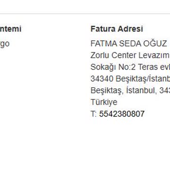 Adres Hatası Ve Müşteri Hizmetleri Sorunu