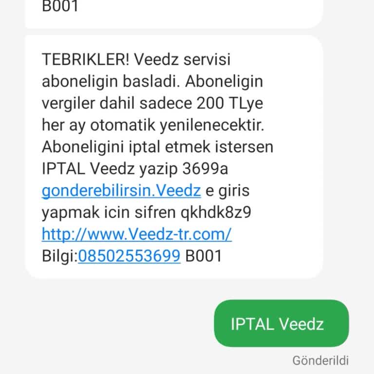 Yanlışlıkla Abonelik Ve Haksız Ücret Kesintisi