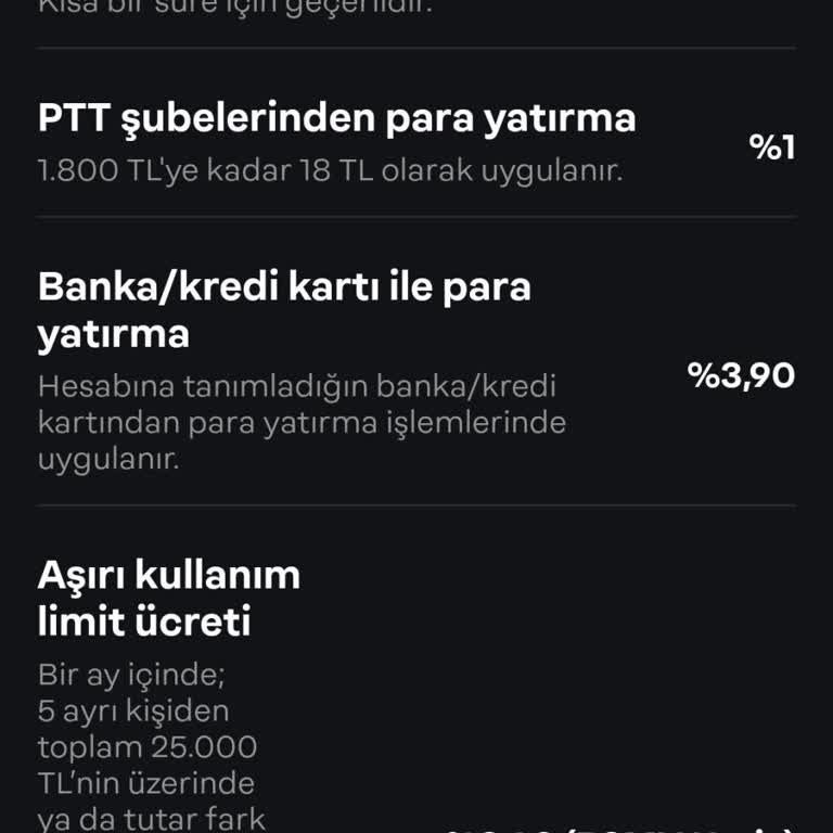 Papara'nın Yüksek İşlem Ücretleriyle Hayal Kırıklığı