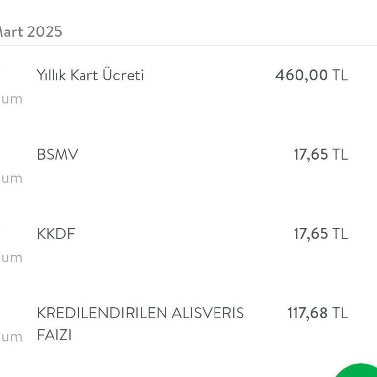 Yıllık Kart Ücreti İadesi Veya Bonus Puan Talebi