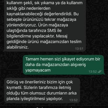 Mavi Mağazasında Kalite Sorunu Ve Müşteri Memnuniyetsizliği