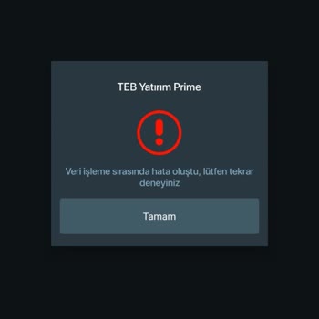 TEB Yatırım Uygulaması: Bağlantı Sorunları Ve Eksik Bilgilendirme