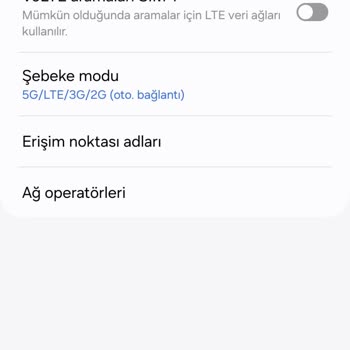 Samsung A73 5G Güncelleme Sonrası Şebeke Problemi