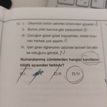 Yanıltıcı Cevap Anahtarı Ve İletişim Eksikliği