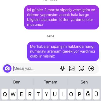 Sipariş Sonrası İletişim Sorunları Ve Bilgi Eksikliği