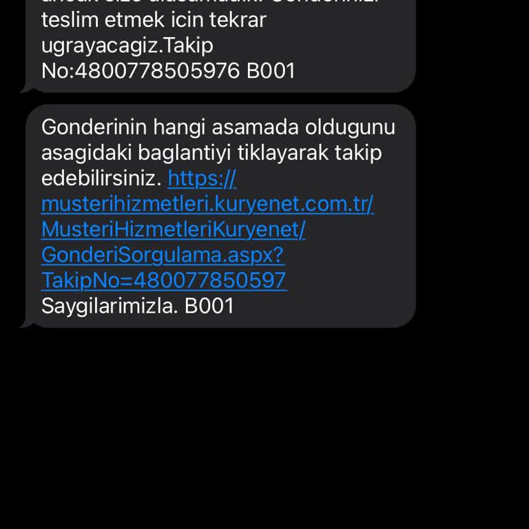 Kuryenet Teslimat Sorunu Ve Müşteri Hizmetleri İletişimsizliği