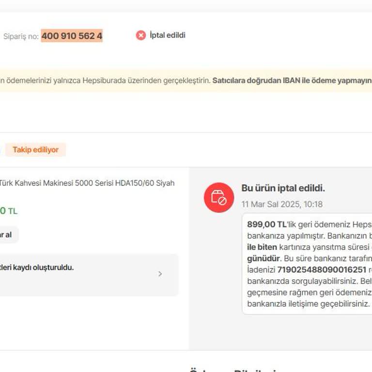 Hepsiburada'nın İptal Edilen Siparişi Ve Hayal Kırıklığı