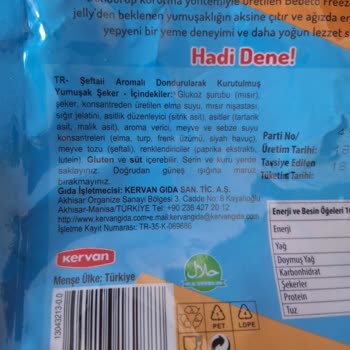 Paketli Şekerin İçinden Kurt Çıktı