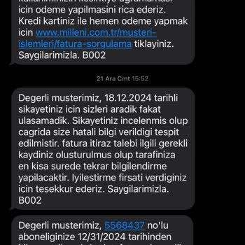 Bağlanmayan İnternet İçin Gelen Faturalar