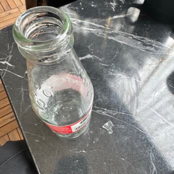 Niğde Gazozu Şişesinde Tehlikeli Cam Parçası