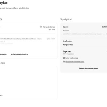 Hatalı Fiyat Gerekçesiyle İptal Edilen Sipariş Ve Yetersiz Müşteri Hizmetleri