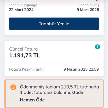 Taahhüt Bitti Fatura Devam Ediyor: Haksızlık!