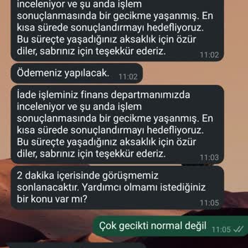 Geciken Para İadesi: Touche Firması Güven Vermiyor