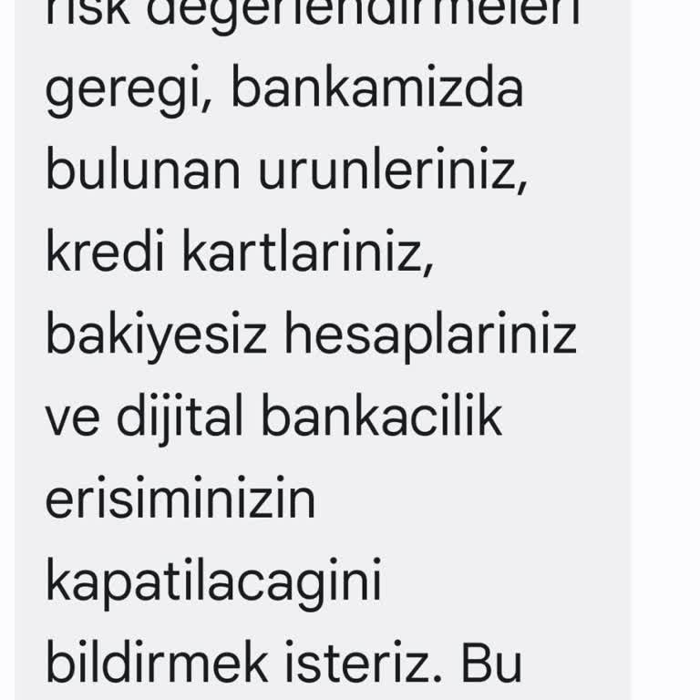 Hesap Blokajı Ve Şube Eksikliği Mağduriyeti